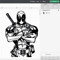 Deadpool Svg Files, Deadpool Png Files, Vector Png Images, SVG Cut File for Cricut, Clipart Bundle Pack