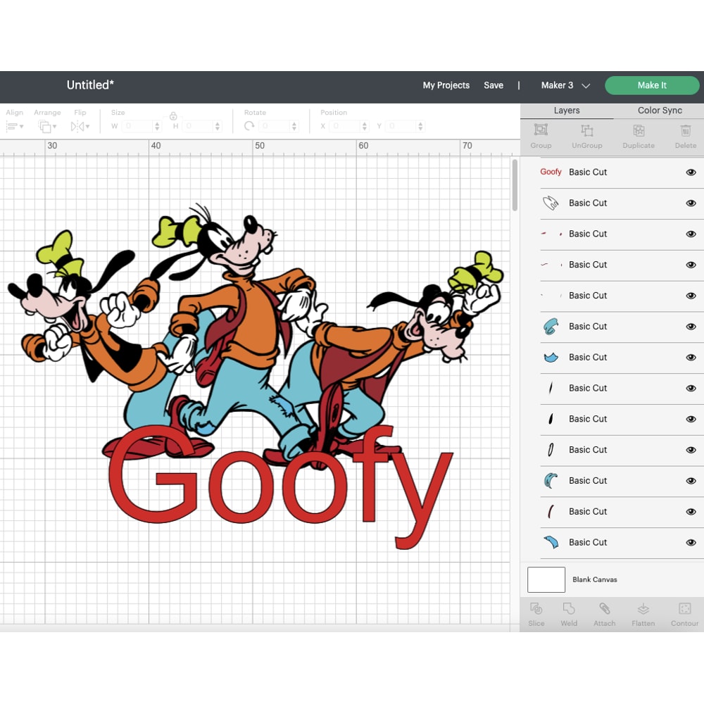 Goofy Svg Files, Goofy Png Files, Vector Png Images, SVG Cut File for Cricut, Clipart Bundle Pack