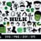 Hulk Svg Files, Hulk Png Files, Vector Png Images, SVG Cut File for Cricut, Clipart Bundle Pack