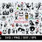 Jack Skellington Svg Files, Jack Skellington Png Files, Vector Png Images, SVG Cut File for Cricut, Clipart Bundle Pack