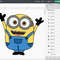 Minions Svg Files, Minions Png Files, Vector Png Images, SVG Cut File for Cricut, Clipart Bundle Pack