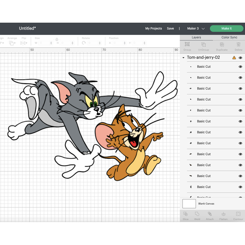Tom and Jerry Svg Files, Tom and Jerry Png File, Vector Png Images, SVG Cut File for Cricut, Clipart Bundle Pack