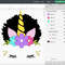 Unicorn Svg Files, Unicorn Png File, Vector Png Images, SVG Cut File for Cricut, Clipart Bundle Pack