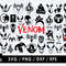 Venom Svg Files, Venom Png File, Vector Png Images, SVG Cut File for Cricut, Clipart Bundle Pack