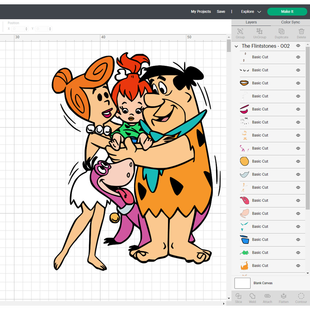 Flintstones Svg Files, Flintstones Png Files, Vector Png Images, SVG Cut File for Cricut, Clipart Bundle Pack