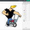 Johnny Bravo Svg Files, Johnny Bravo Png Files, Vector Png Images, SVG Cut File for Cricut, Clipart Bundle Pack