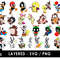 Looney Toons Baby Svg Files, Looney Toons Baby Png File, Vector Png Images, SVG Cut File for Cricut, Clipart Bundle Pack