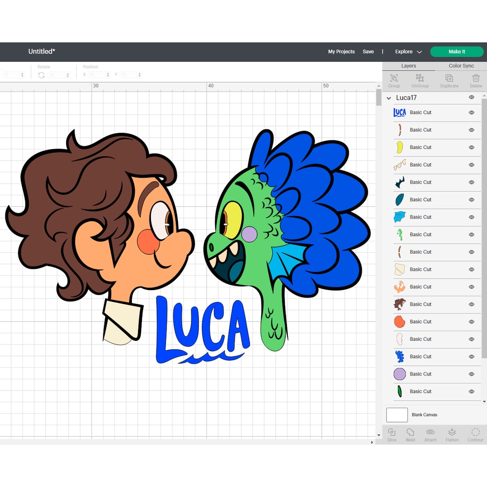 Luca Svg Files, Luca Png Files, Vector Png Images, SVG Cut File for Cricut, Clipart Bundle Pack