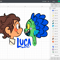 Luca Svg Files, Luca Png Files, Vector Png Images, SVG Cut File for Cricut, Clipart Bundle Pack