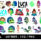 Luca Svg Files, Luca Png Files, Vector Png Images, SVG Cut File for Cricut, Clipart Bundle Pack
