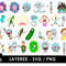 Rick and Morty Svg Files, Rick and Morty Png Files, Vector Png Images, SVG Cut File for Cricut, Clipart Bundle Pack