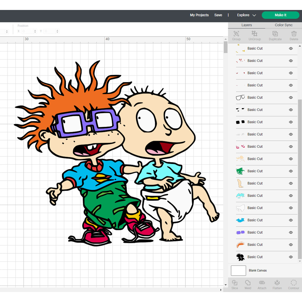 Rugrats Svg Files, Rugrats Png Files, Vector Png Images, SVG Cut File for Cricut, Clipart Bundle Pack