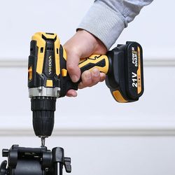 Cordless Drill Rechargeable Electric Screwdriver