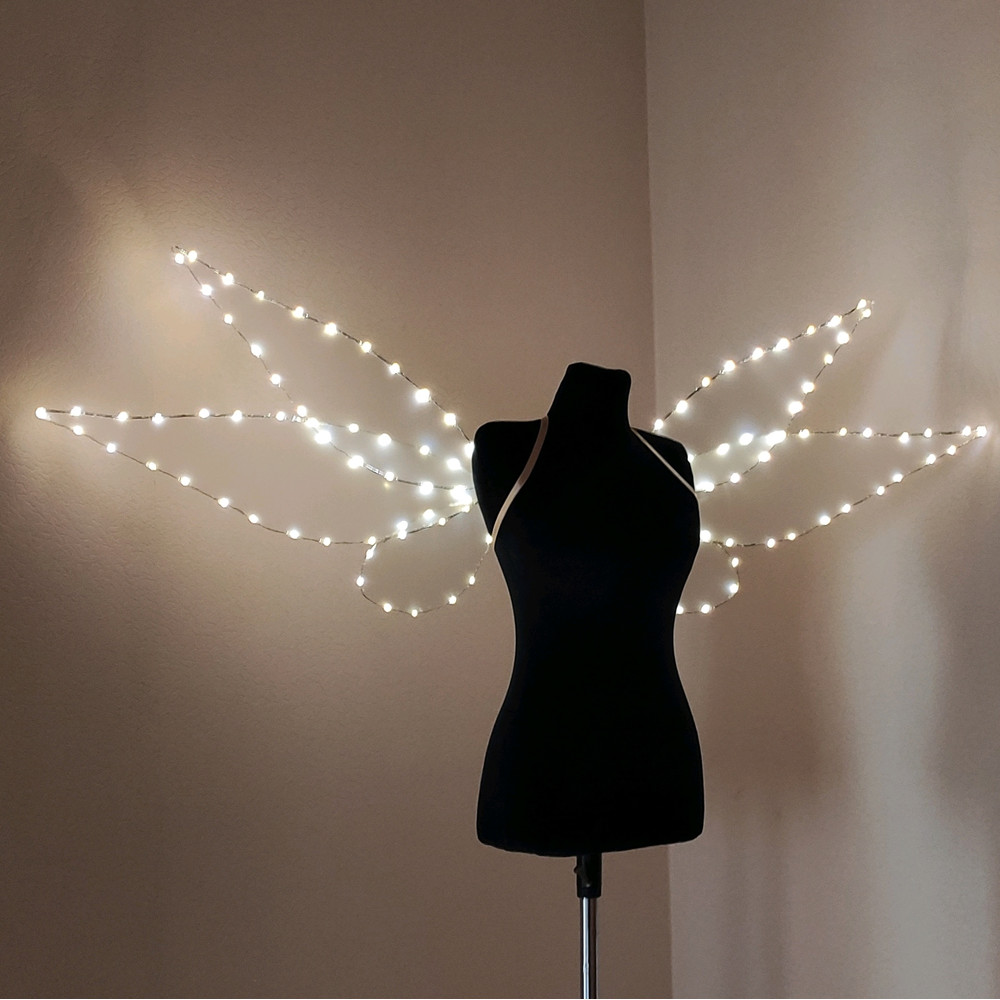 Fairy Light Up Wings LED Cicada 2