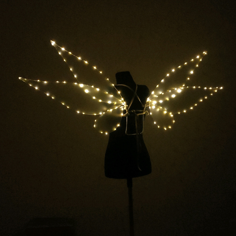 Fairy Light Up Wings LED Cicada 3