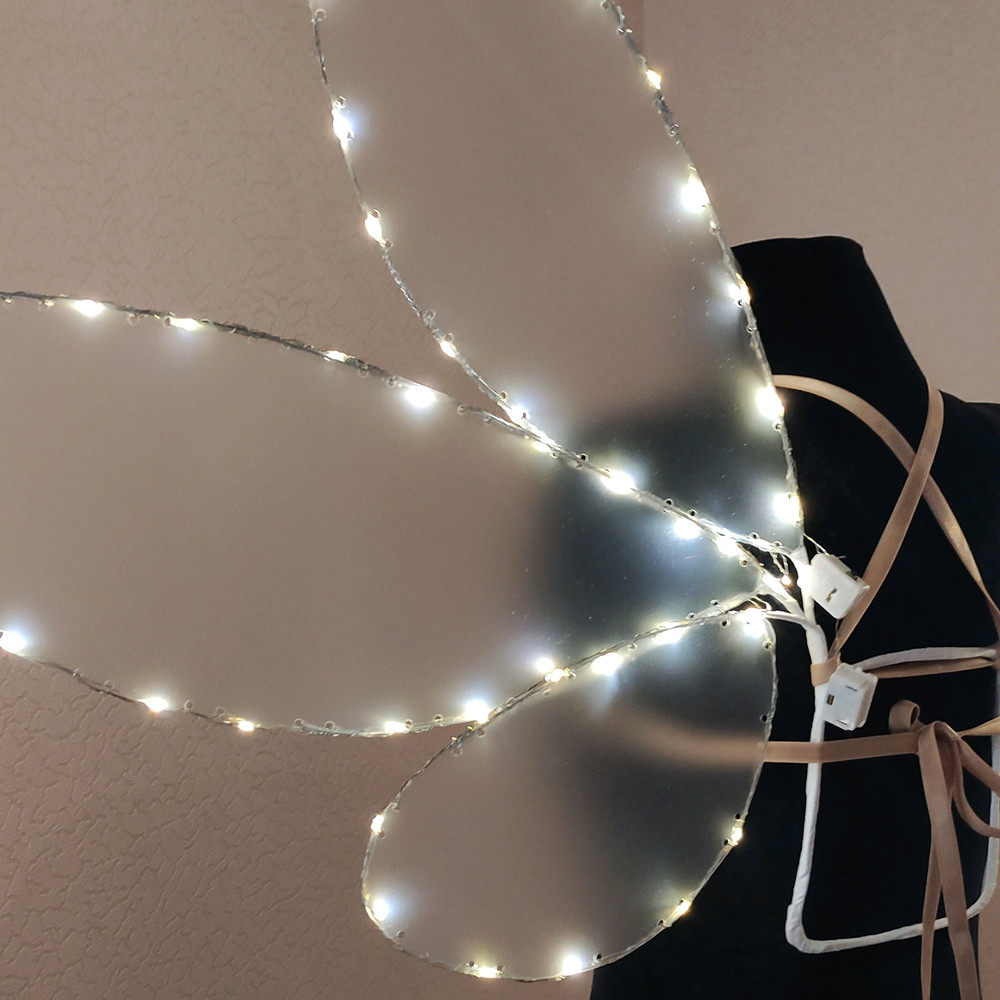 Fairy Light Up Wings LED Cicada 4