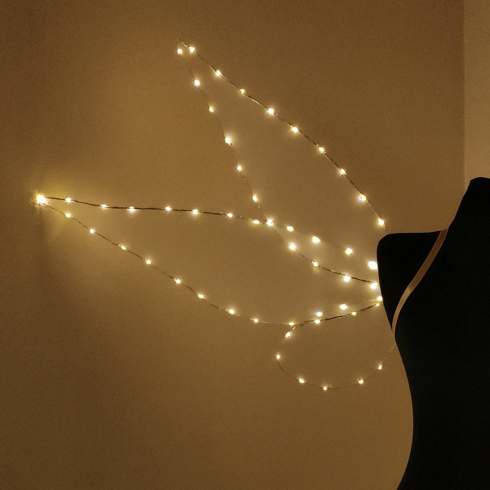 Fairy Light Up Wings LED Cicada 5