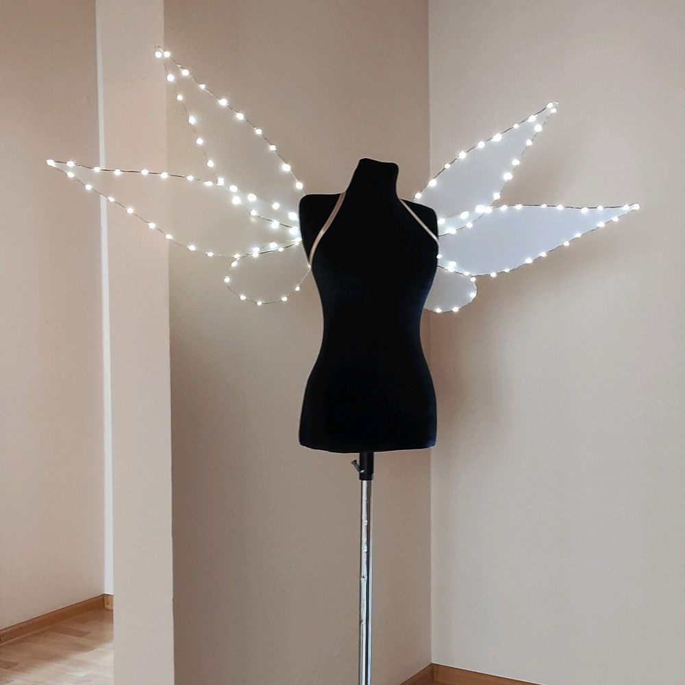 Fairy Light Up Wings LED Cicada 7