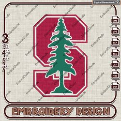 NCAA Stanford Cardinal Emb Files, NCAA Stanford Cardinal Embroidery Design, NCAA Team Machine Embroidery Files