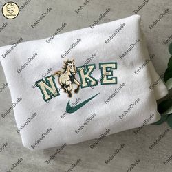 ni.ke cal poly mustangs embroidered shirt, ncaa cal poly mustangs embroidered hoodie, ncaa embroidered sweatshirt