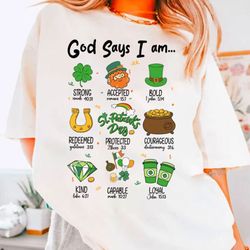 god says i am patrick_s day png, st patrick day_s png, christian patrick day png, green day png, st patricks day png