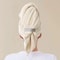 Ultra Absorbent Microfiber Hair Towel Wrap For Long Hair Quick Dry Waffle Turban 1