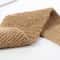 Heavy Duty Double Sided Jute Back Scrubber Set With Gloves For Deep Exfoliating Shower Care 7