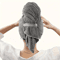 Ultra Absorbent Microfiber Hair Towel Wrap For Long Hair Quick Dry Waffle Turban 11