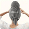 Ultra Absorbent Microfiber Hair Towel Wrap For Long Hair Quick Dry Waffle Turban 11