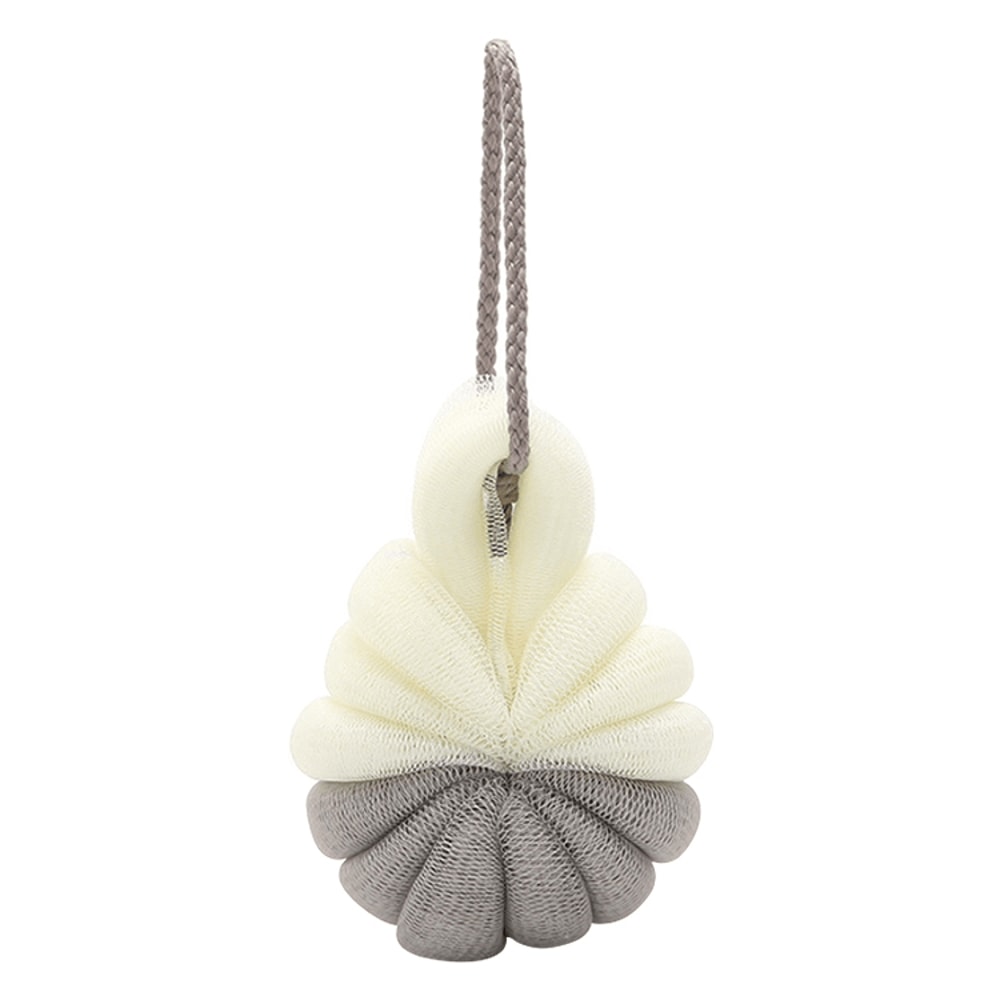 Soft Foaming Shower Loofah Ball With Hanging Loop Exfoliating Bath Sponge For Smooth Skin 9