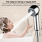 Switchable Kids Shower Head with Bubble Spray Gentle Baby Shower Attachment