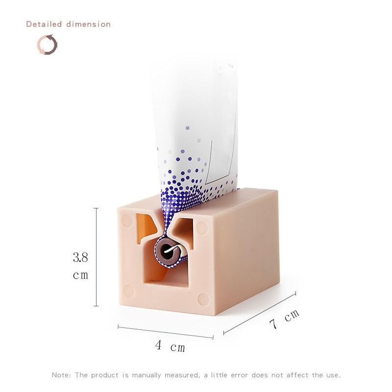 Toothpaste Squeezer Set Manual Tube Wringer Easy Grip Toothpaste Dispenser 3