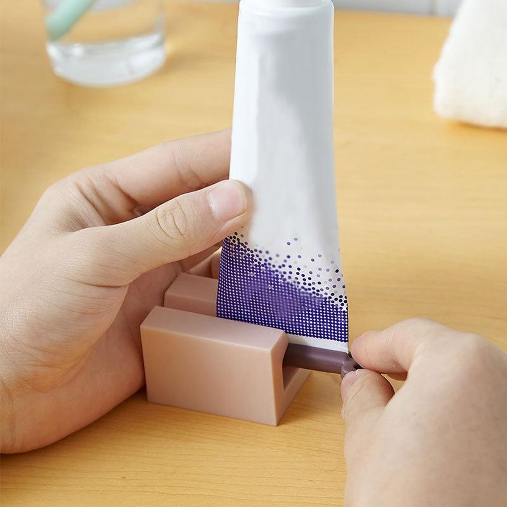 Toothpaste Squeezer Set Manual Tube Wringer Easy Grip Toothpaste Dispenser 6