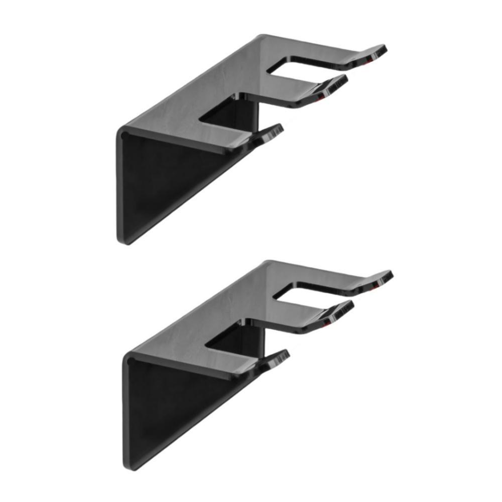 Acrylic Razor Holder Wall Mount Set Self Adhesive Bathroom Razor Storage Stand 1