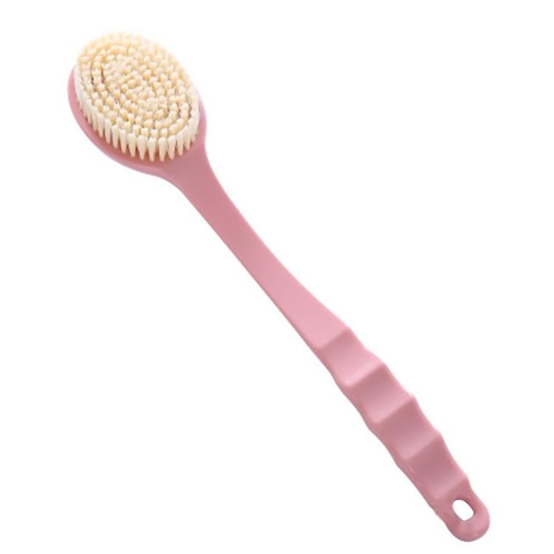 Long Handle Bath Brush Soft Bristle Back Scrubber For Deep Clean Gentle Massage 1