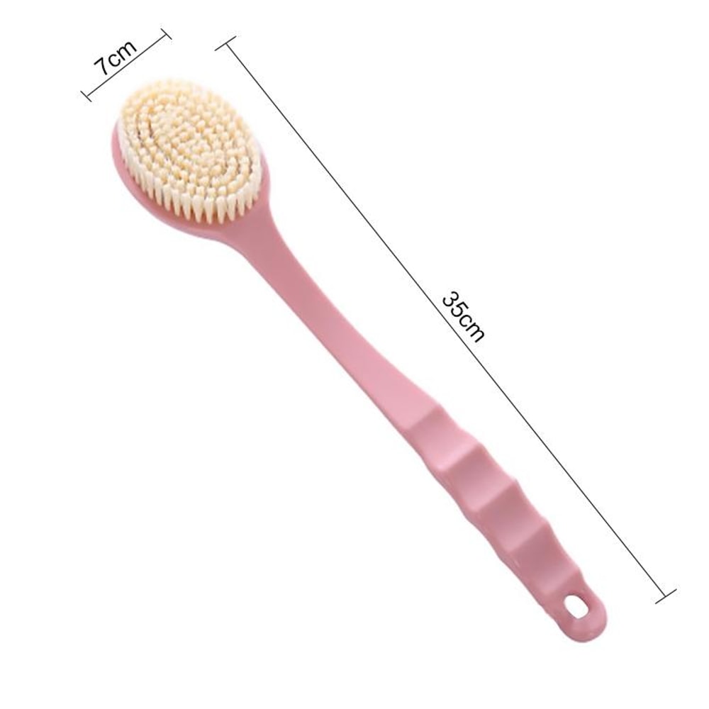 Long Handle Bath Brush Soft Bristle Back Scrubber For Deep Clean Gentle Massage 6