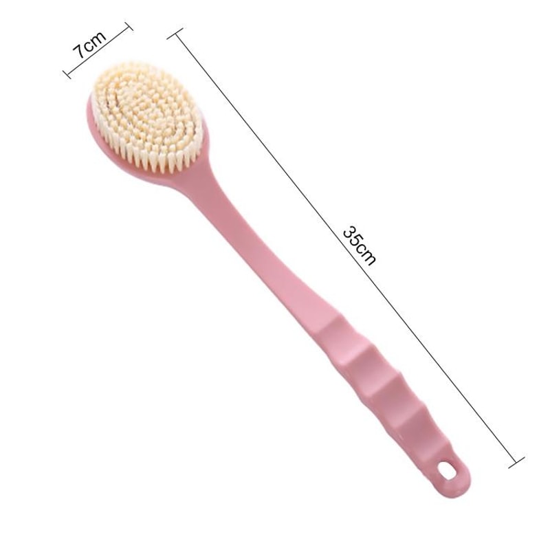 Long Handle Bath Brush Soft Bristle Back Scrubber For Deep Clean Gentle Massage 6