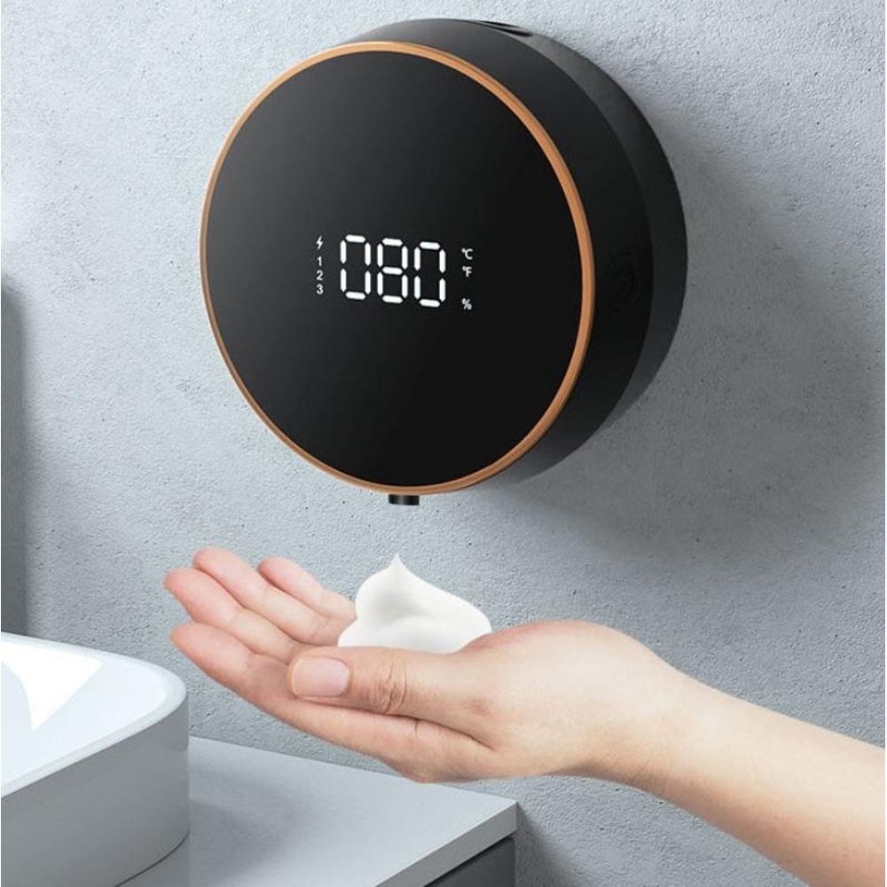 Wall Mounted Automatic Soap Dispenser USB Rechargeable Infrared Touchless Foam Dispenser 1