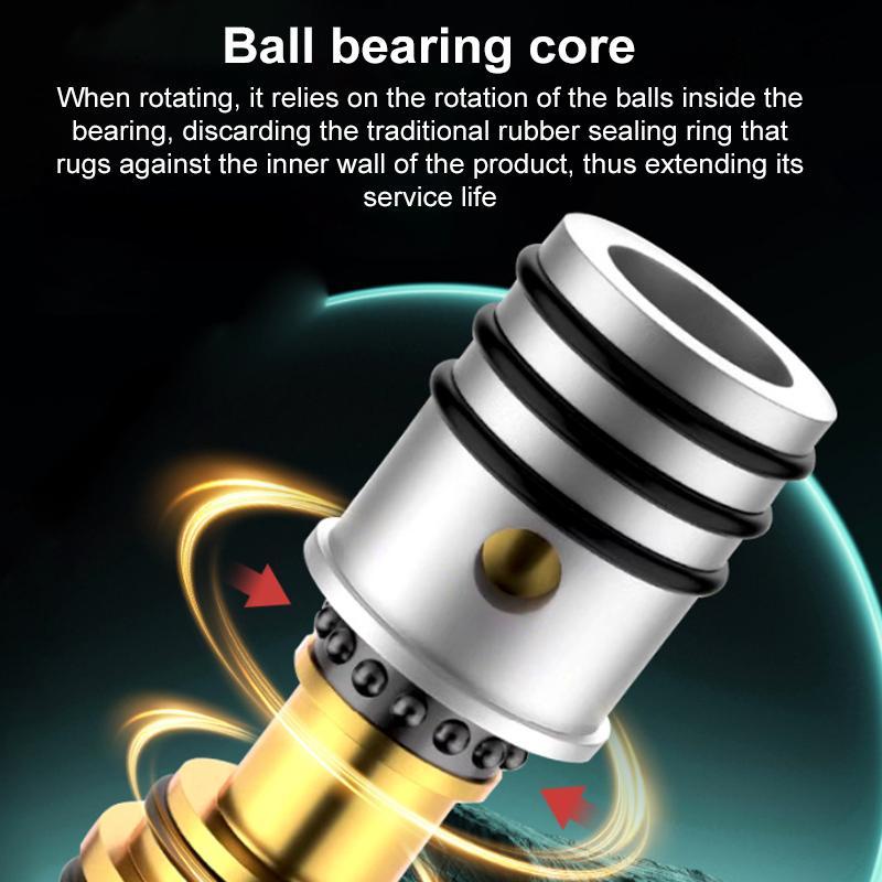 Stainless Steel Drill Free Shower Head Holder With 360 Rotation Adjustable Universal Mount 3