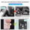 No Drill Wall Mounted Razor Holder 3 Pack Adjustable Bathroom Organizer Hooks 3