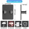 No Drill Wall Mounted Razor Holder 3 Pack Adjustable Bathroom Organizer Hooks 7