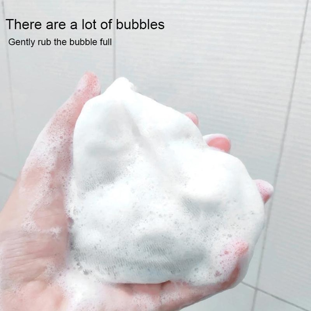 Luxury Facial Foaming Net for Rich Lather Deep Clean Gentle Skin Foam Maker