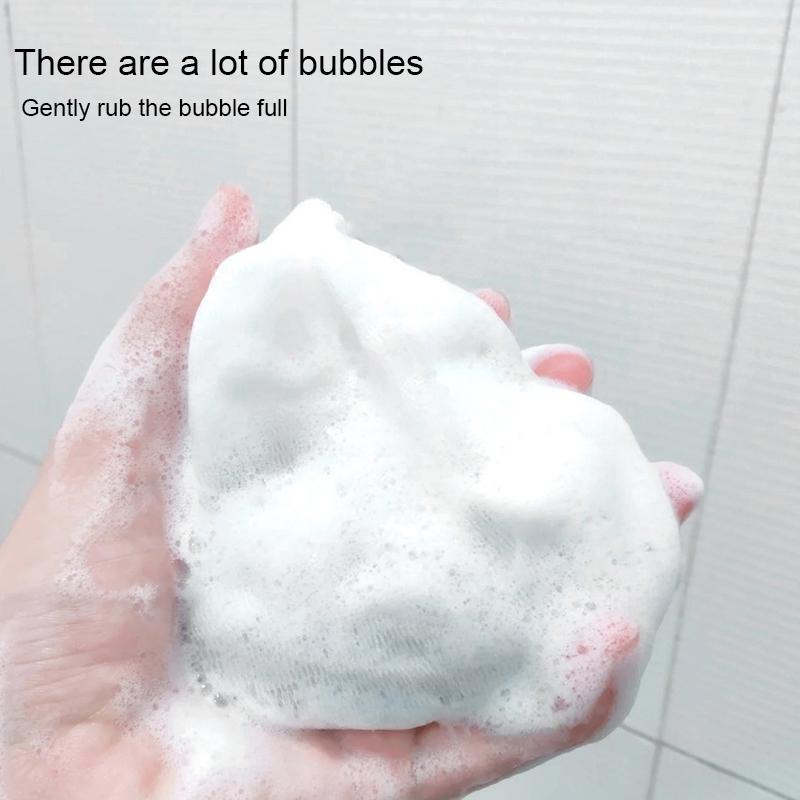 Luxury Facial Foaming Net for Rich Lather Deep Clean Gentle Skin Foam Maker