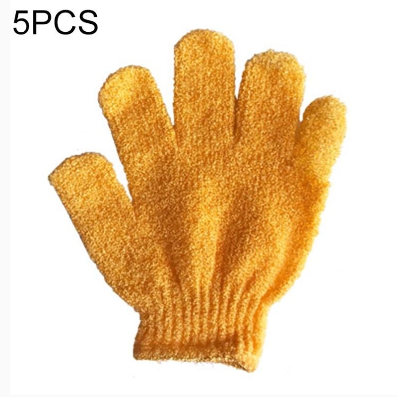 Exfoliating Bath Gloves For Smooth Skin Deep Clean Shower Scrub Body Mitt Set 1