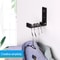 Foldable Wall Mounted Hooks Space Saving Collapsible Clothes Hanger Aluminum Robe Hook 8