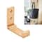 Foldable Wall Mounted Hooks Space Saving Collapsible Clothes Hanger Aluminum Robe Hook 4