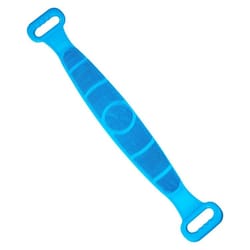 silicone bath brush exfoliating back scrubber body massage strap for deep cleansing