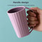 Couple Portable Toothbrush Cup With Handle Hygienic Toothbrush Holder Cup For Travel Home 8