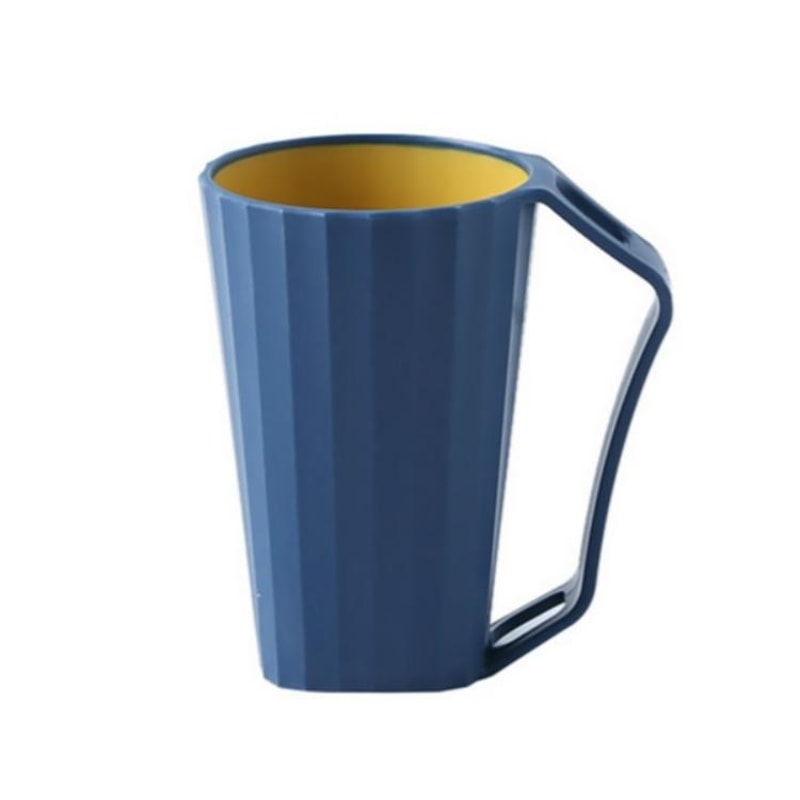 Couple Portable Toothbrush Cup With Handle Hygienic Toothbrush Holder Cup For Travel Home 5