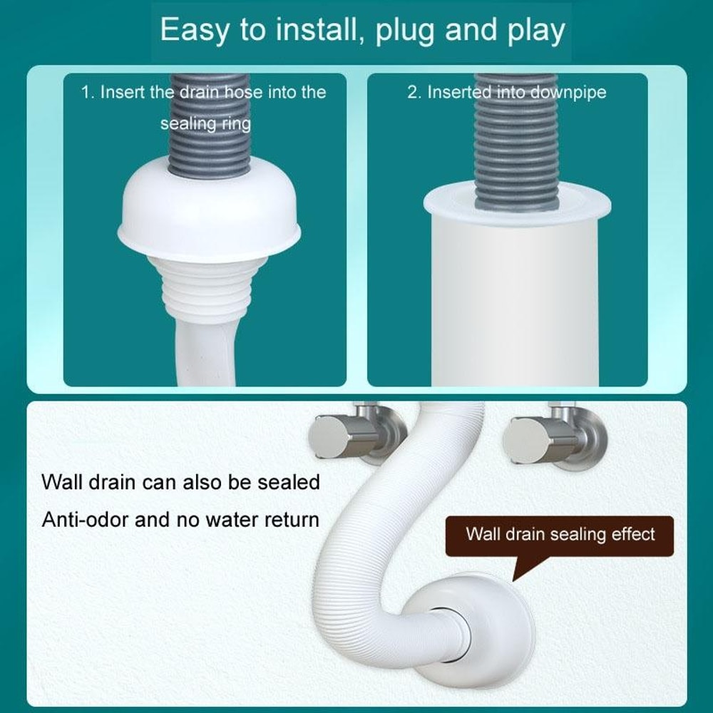 Universal Drain Odor Seal Plug For Bathroom And Kitchen Pipes 3